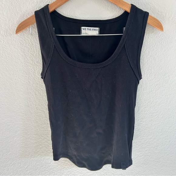 Free People Tops - Free People/We The Free Black Tank Top